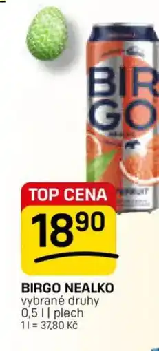 Flop Birgo nealko nabídka