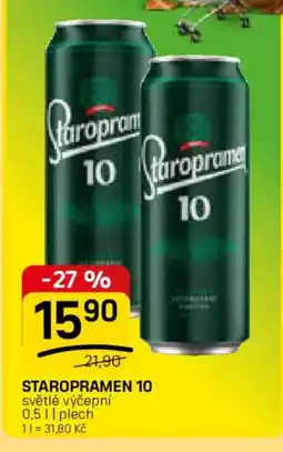 Flop Staropramen 10 nabídka