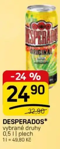 Flop Desperados nabídka