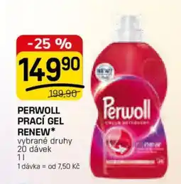 Flop Perwoll prací gel renew nabídka