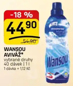 Flop Wansou aviváž nabídka