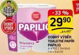 Flop Dobrý výběr toaletní papír papilio nabídka