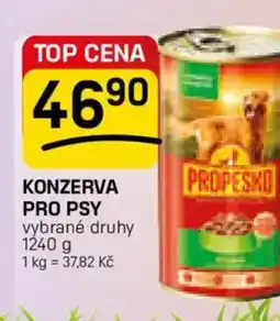 Flop Konzerva pro psy nabídka
