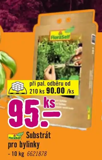 Substrát pro bylinky