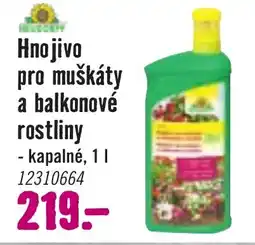 Hornbach Hnojivo pro muškáty a balkonové rostliny nabídka