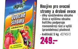 Hornbach Hnojivo pro ovocné stromy a drobné ovoce nabídka