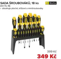 Auto Kelly Sada šroubováků, 18 ks nabídka