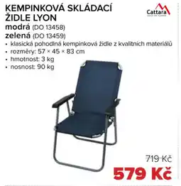 Auto Kelly Kempinková skládací židle lyon nabídka