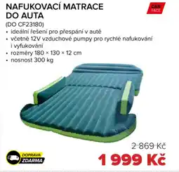 Auto Kelly Nafukovací matrace do auta nabídka