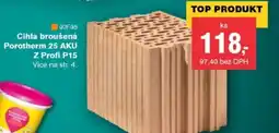 DEK Cihla broušená Porotherm 25 AKU Z Profi P15 nabídka