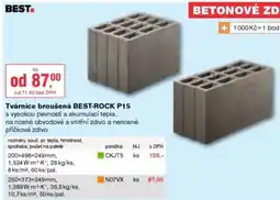 DEK Tvárnice broušená BEST-ROCK P15 nabídka