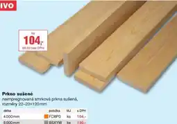 DEK Prkno sušené nabídka