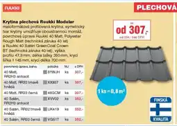 DEK Krytina plechová Ruukki Modular nabídka