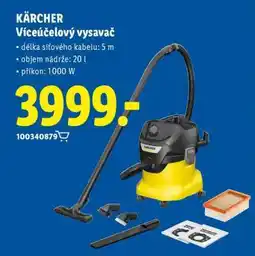Lidl KÄRCHER Víceúčelový vysavač nabídka