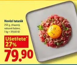 Lidl HOVĚZÍ TATARÁK nabídka