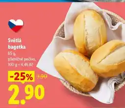 Lidl SVĚTLÁ BAGETKA nabídka