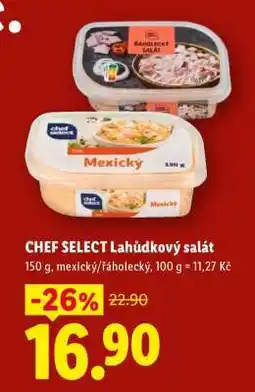Lidl CHEF SELECT Lahůdkový salát nabídka
