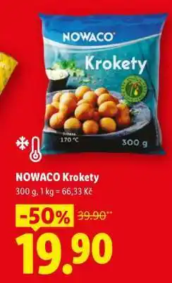 Lidl Nowaco Krokety nabídka