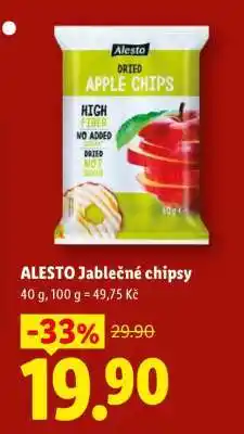 Lidl ALESTO Jablečné chipsy nabídka