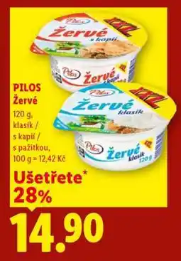 Lidl PILOS ŽERVÉ nabídka