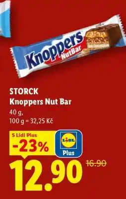 Lidl STORCK Knoppers Nut Bar nabídka