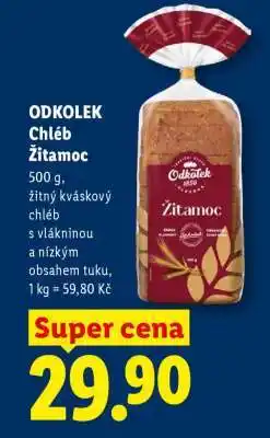 Lidl ODKOLEK Chléb Žitamoc nabídka