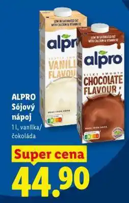 Lidl Alpro Sójový nápoj nabídka