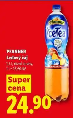 Lidl Pfanner Ledový čaj nabídka