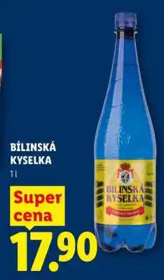 Lidl Bílinská kyselka nabídka