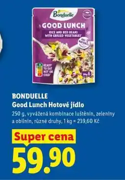 Lidl Bonduelle GOOD LUNCH HOTOVÉ JÍDLO nabídka