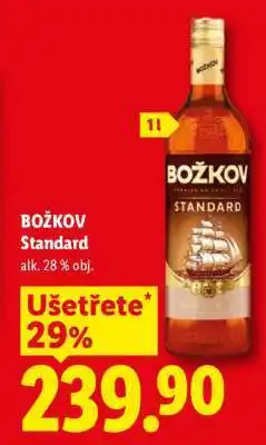 Lidl BOŽKOV STANDARD nabídka