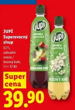 Lidl Jupí Superovocný sirup nabídka