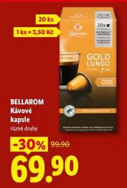 Lidl BELLAROM KÁVOVÉ KAPSLE nabídka