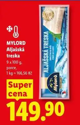 Lidl MYLORD ALJAŠSKÁ TRESKA nabídka