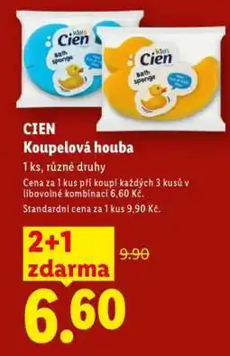 Lidl CIEN Koupelová houba nabídka