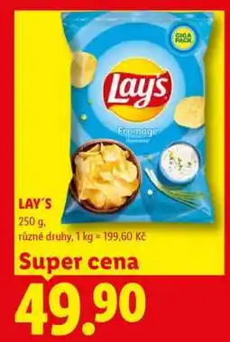 Lidl Lay’s nabídka