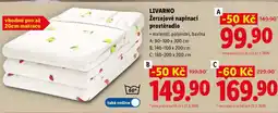Lidl LIVARNO Žerzejové napínací prostěradlo A nabídka