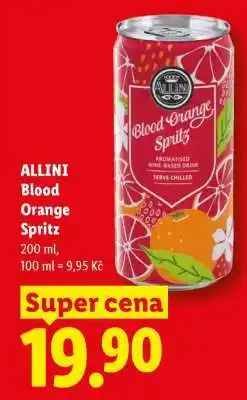 Lidl ALLINI Blood Orange Spritz nabídka