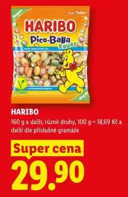 Lidl Haribo nabídka