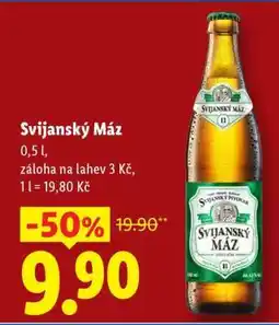 Lidl Svijanský Máz nabídka