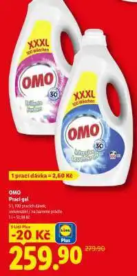 Lidl OMO PRACÍ GEL nabídka