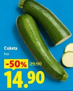 Lidl CUKETA nabídka