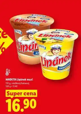 Lidl Madeta Lipánek Maxi nabídka