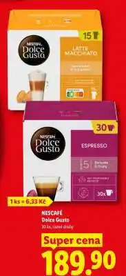 Lidl Nescafé Dolce Gusto nabídka