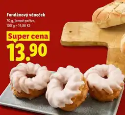 Lidl Fondánový věneček nabídka
