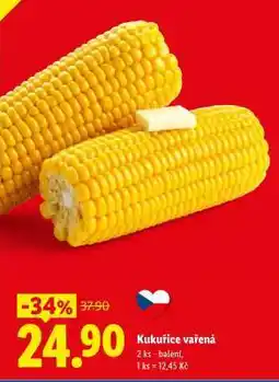 Lidl KUKUŘICE VAŘENÁ nabídka