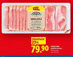 Lidl Pikok Pure Anglická Slanina nabídka