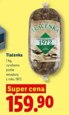 Lidl Tlačenka nabídka