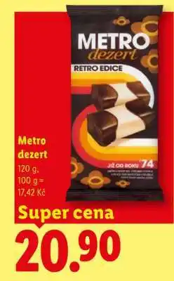 Lidl Metro Dezert nabídka