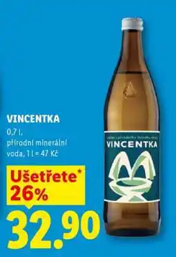 Lidl VINCENTKA nabídka